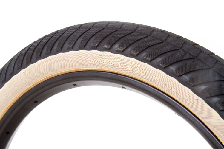BMX タイヤ Rampera 20x2.35 & 20x2.15 Opona Flybikes Rampera Tan