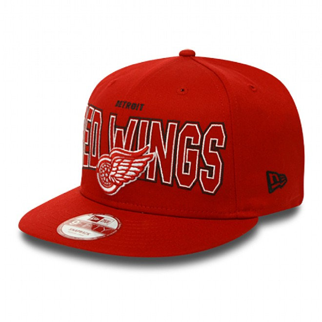 NEW ERA Outter Detroit Red Wings 9FIFTY Snapback (red)