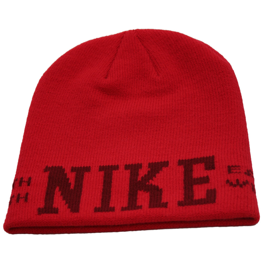 NIKE Graphic Skully Beanie (red)