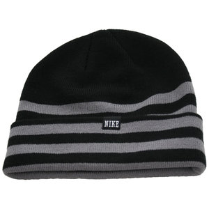 NIKE Novelty Knit Beanie (black/charcoal)